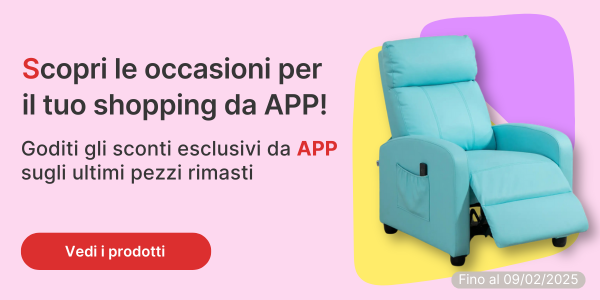 Acquista dall'app e risparmia